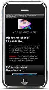 Version iPhone / mobile     maintenant disponible en option !